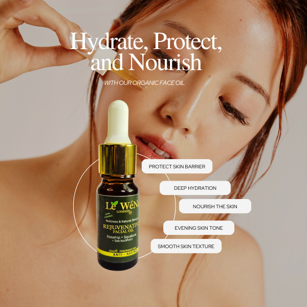 Anti- ageing| Rejuvenating Facial Oil | Organic skincare 10ml