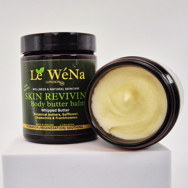 Healing|Calming Body Mosisturiser |  Skin reviving Body Balm with Safflower, Chamomile for Soothing sensitive  dry irritated skin.