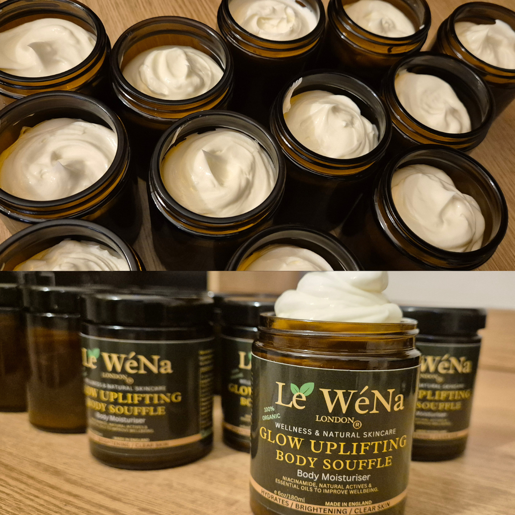 Glow Uplifting Body Moisturiser |  Botanical actives with Papaya, Niacinamide for brightening dull uneven skin tones.